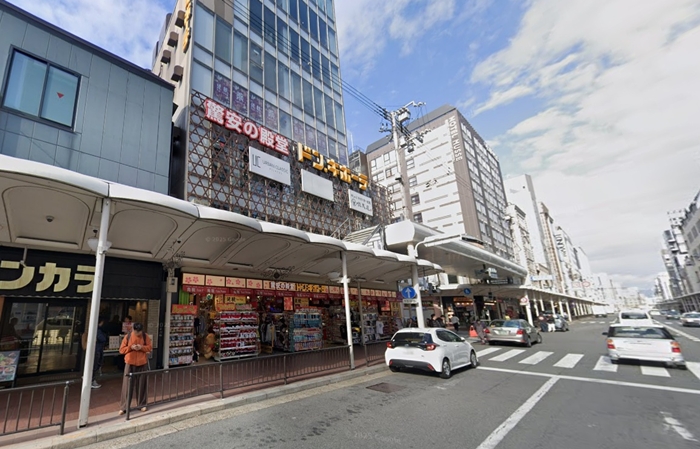 メンズリゼ 京都河原町院近くの目印ドン・キホーテ
