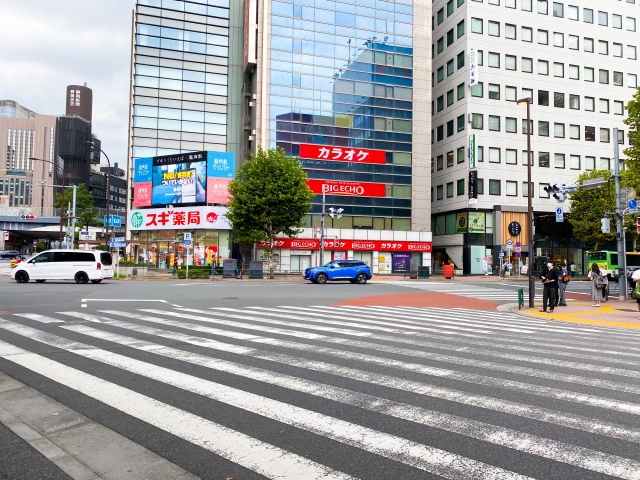 新橋駅銀座口前