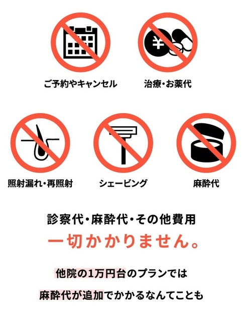 追加料金なし